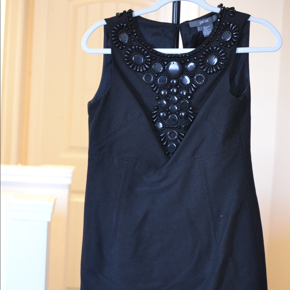 Per Se beaded dress